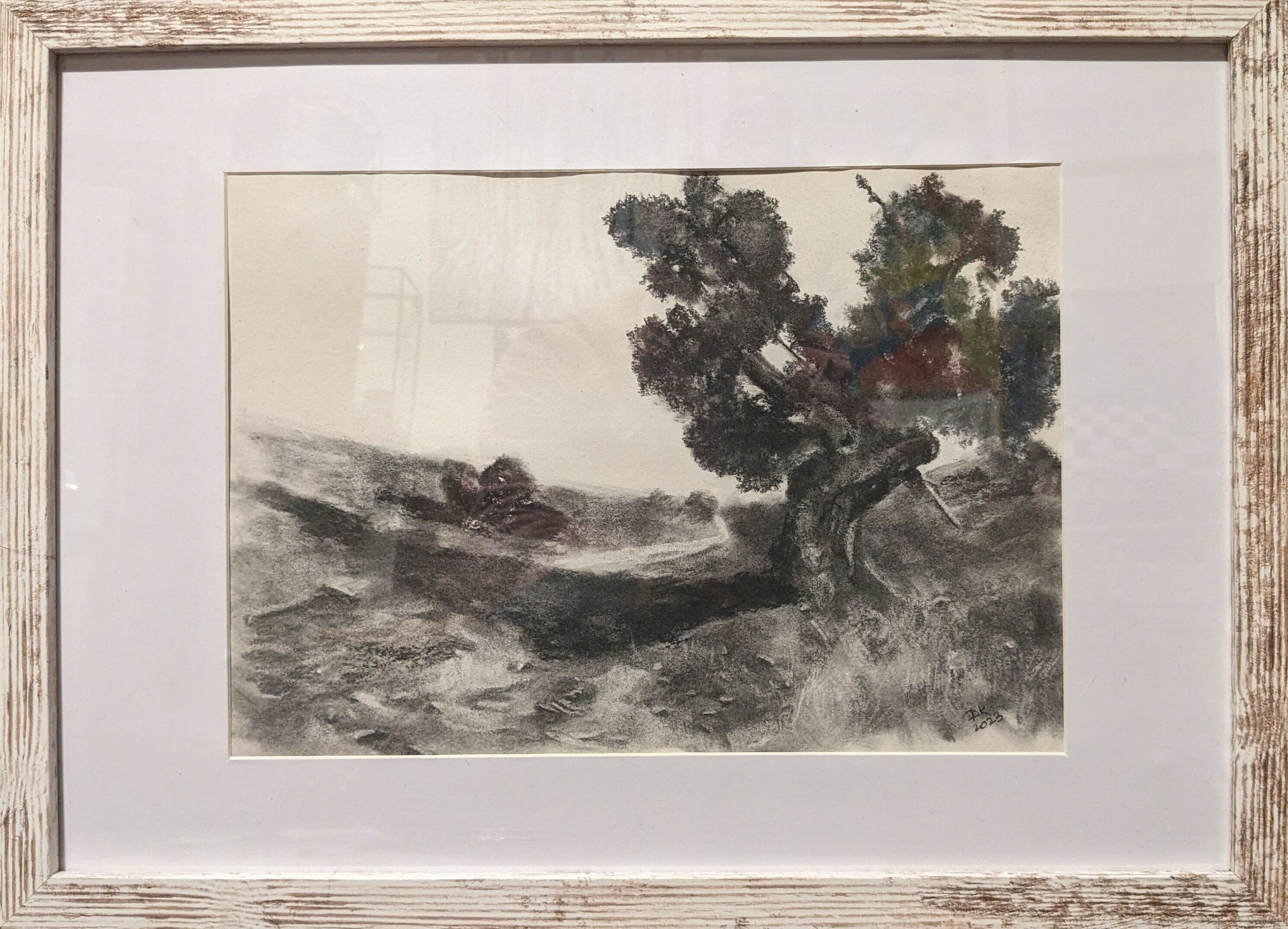 Bild "Ruhige Wege im Sommer" (2024) von DK kaufen artSOLITAIRE.