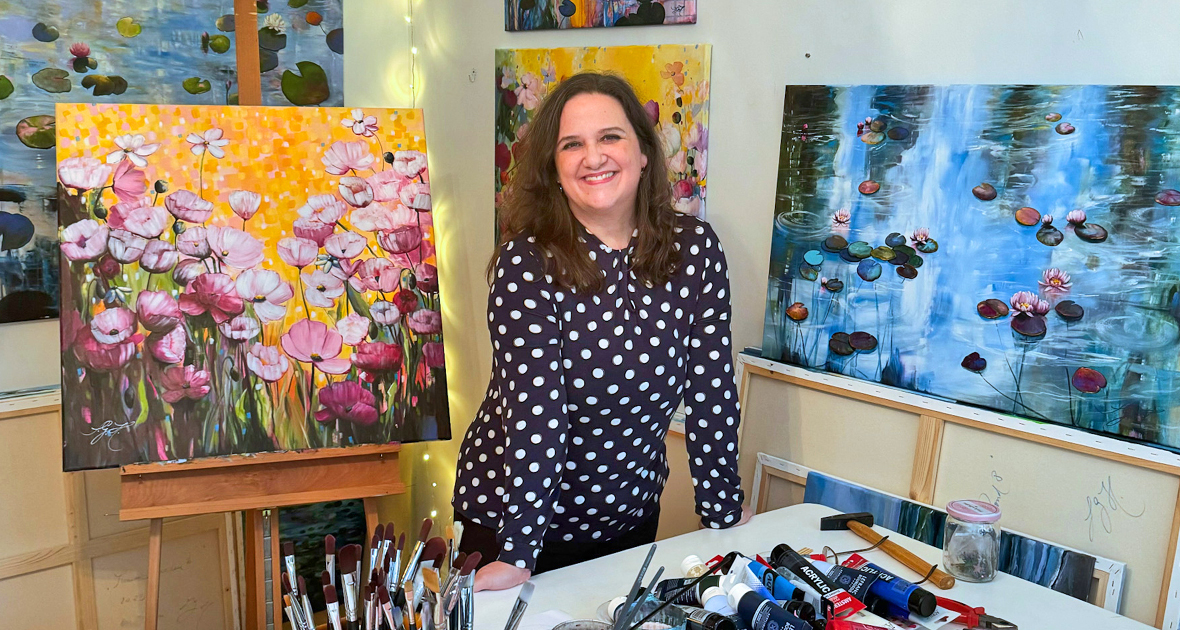 A Day in the Studio of Sandra Gebhardt-Höpfner