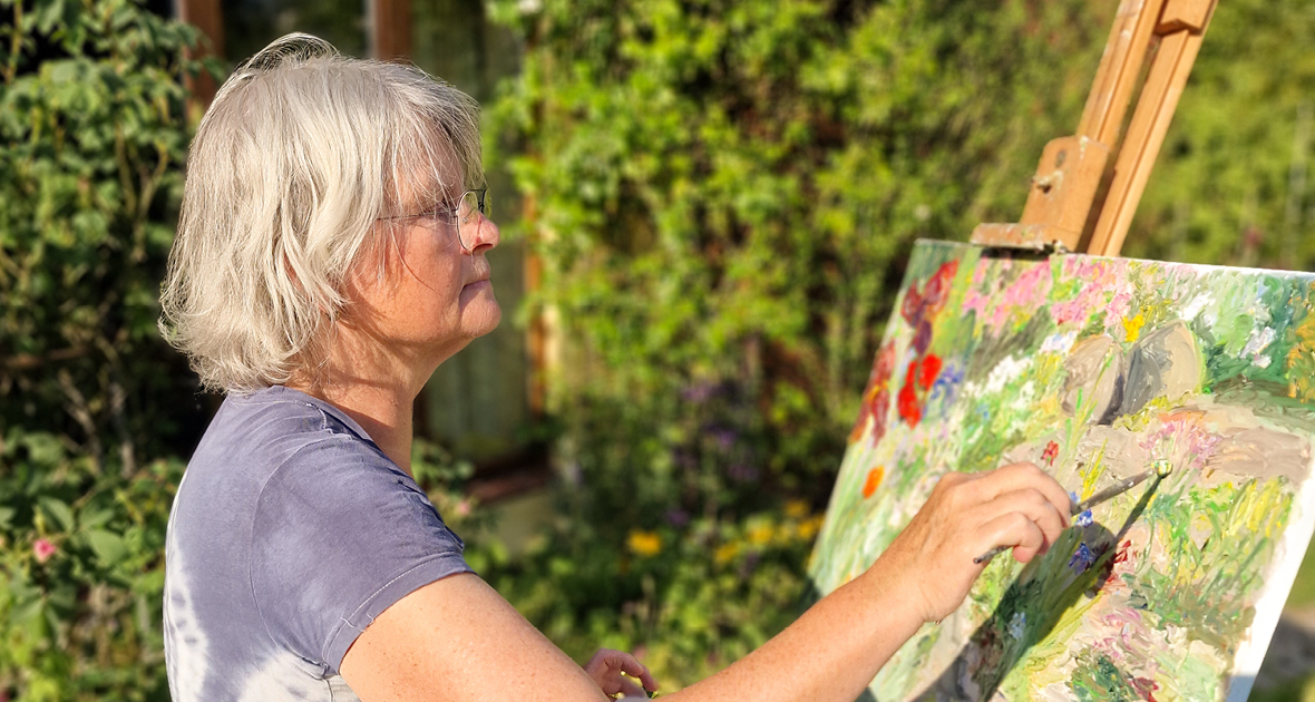 Ein Tag im Atelier von Ute Meyer