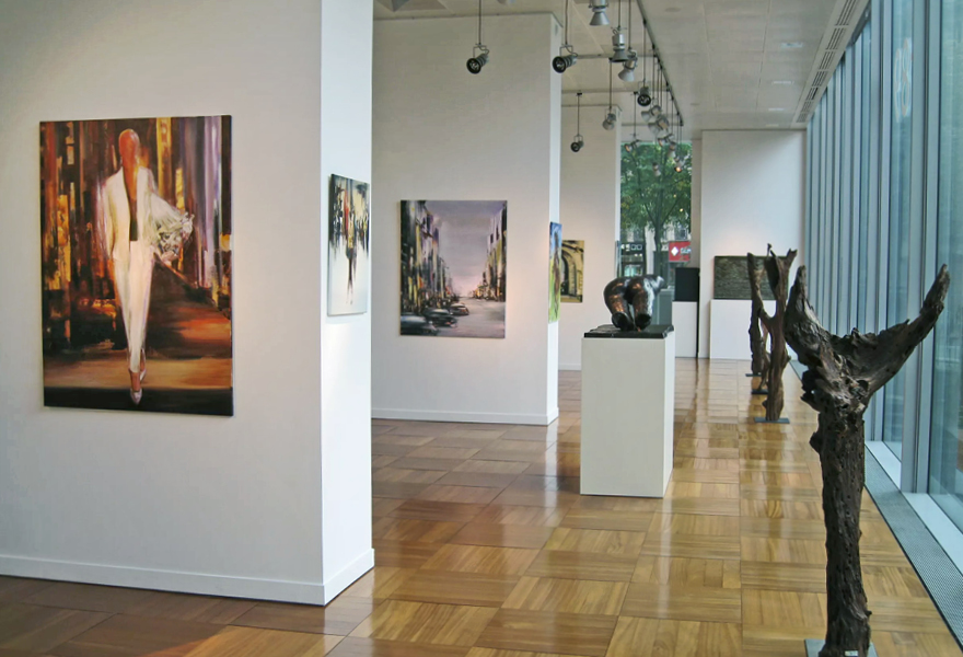 'Society' solo exhibition by Robert Hettich at Galerie ART 89, Paris, France. 2013.