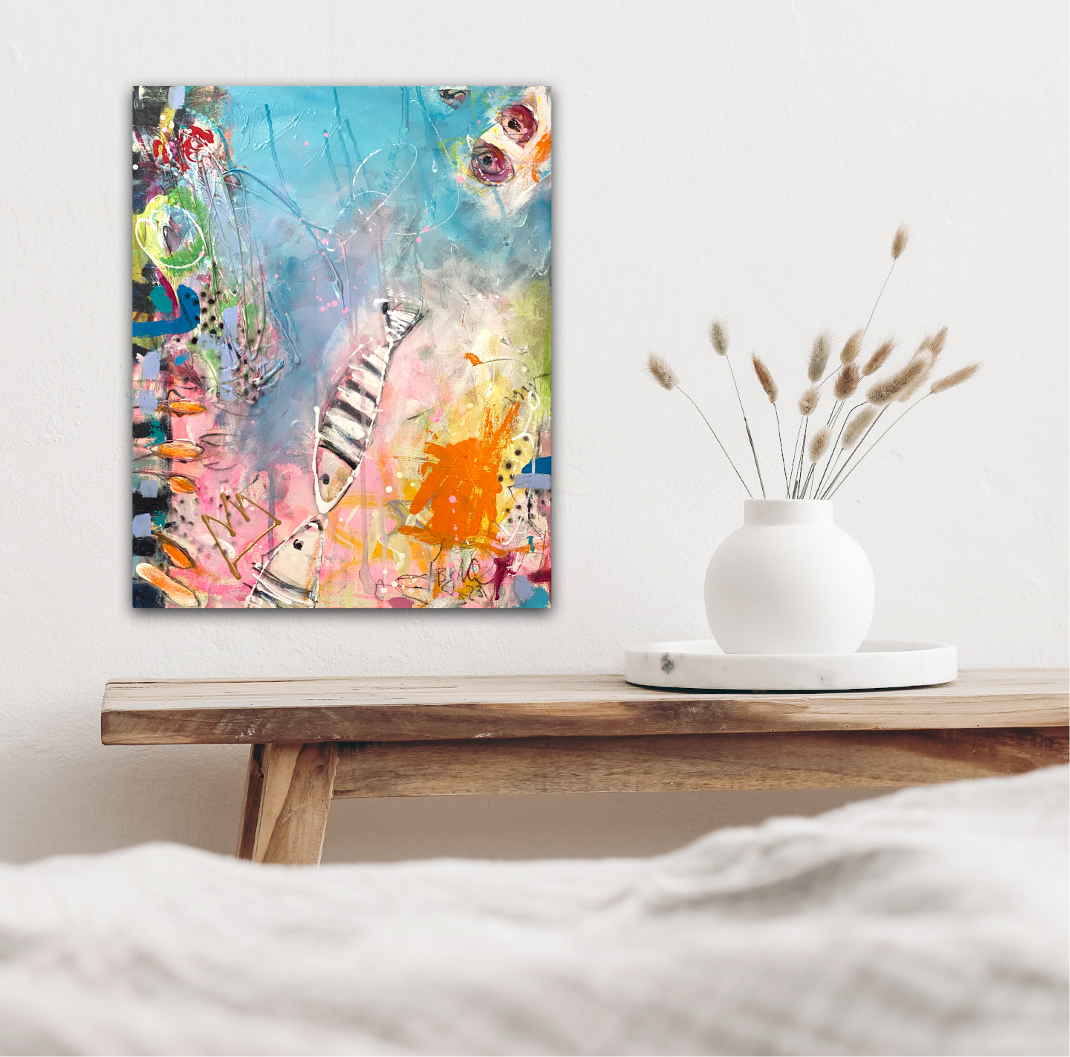 Picture "Fishes in Love No.9" (2023)