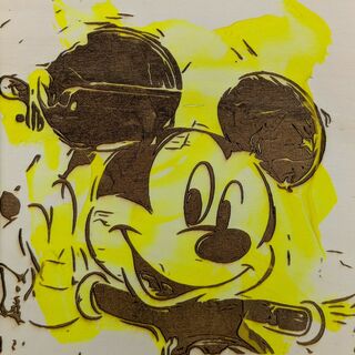 Bild "It's me - The Mickey in yellow" (2025)