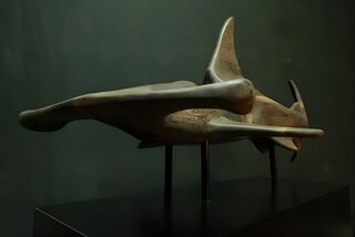 Skulptur "Hammerhead Shark" (2023)
