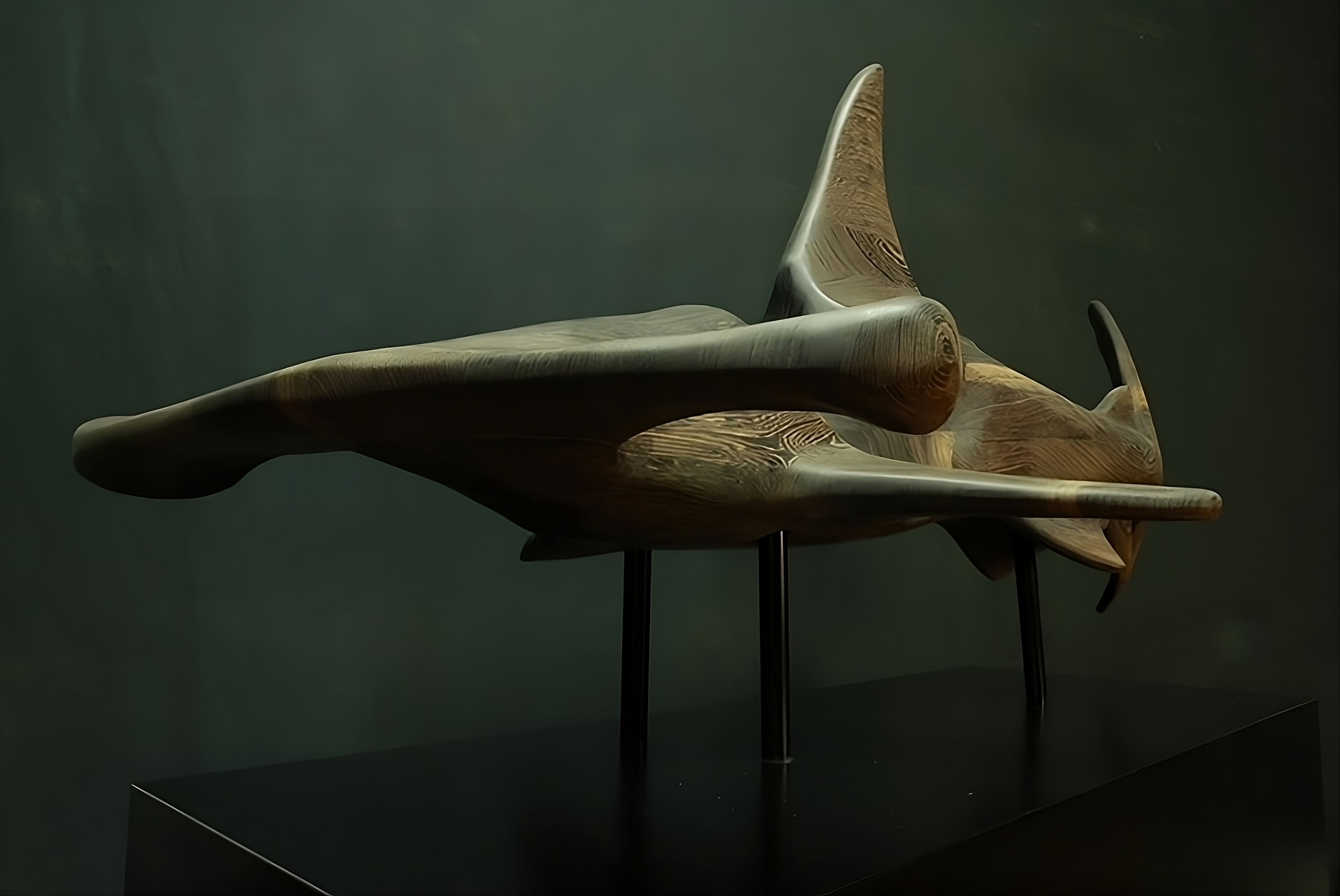 Sculpture "Hammerhead Shark" (2023)