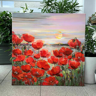 Bild "Poppy flowers II" (2023)