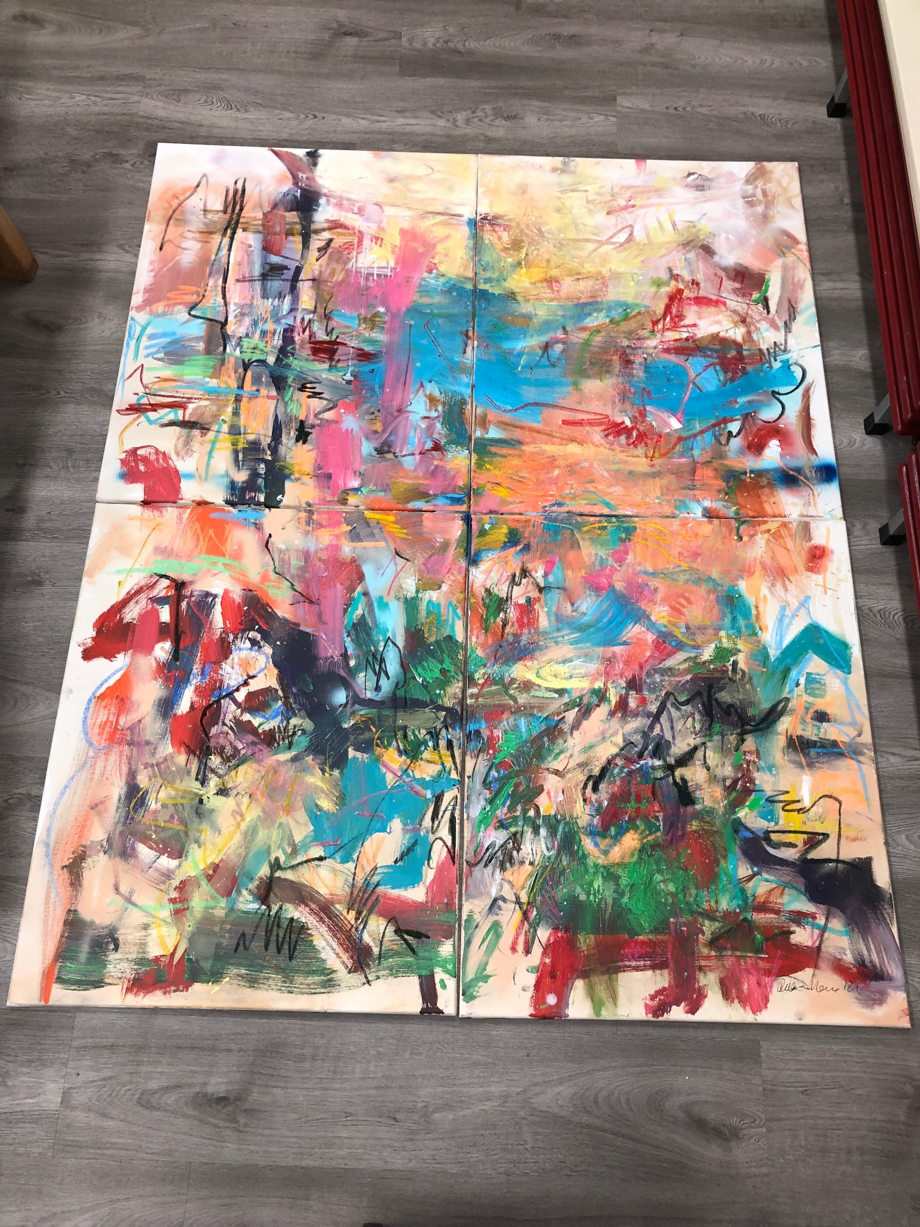 Picture "View of the landscape" (2021)