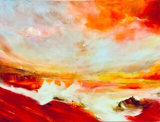 Picture "Dramatic wave" (2024)