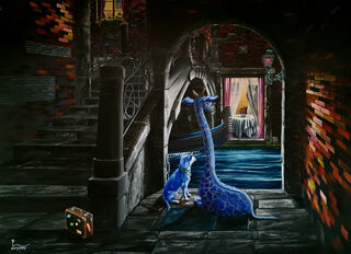 Picture "A Blue Night in your Arms" (2024)