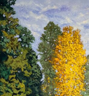 Bild "Waldweg" nach Claude Monet" (2021)