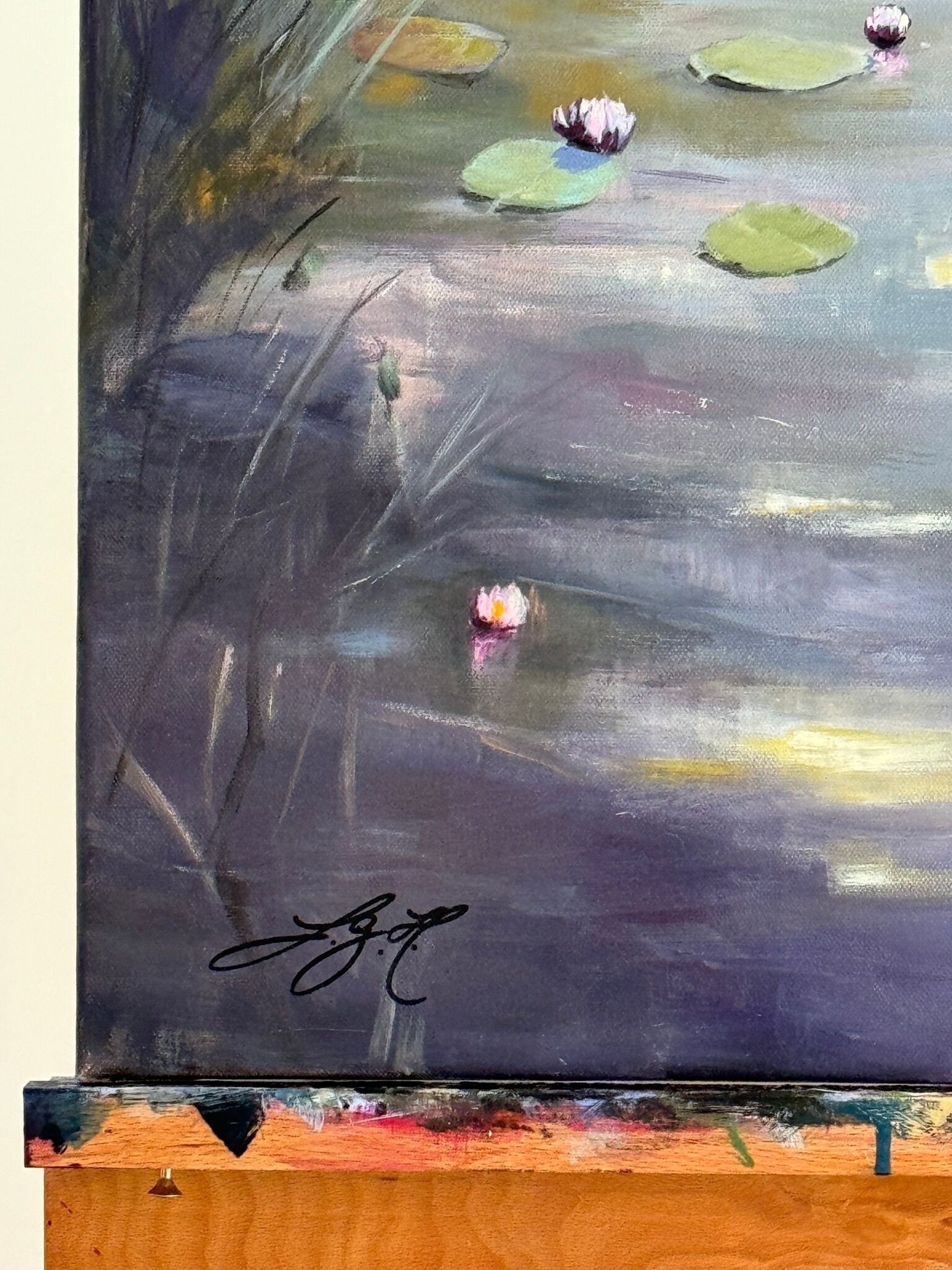 Bild "Into The Woods With Water Lilies" (2024)