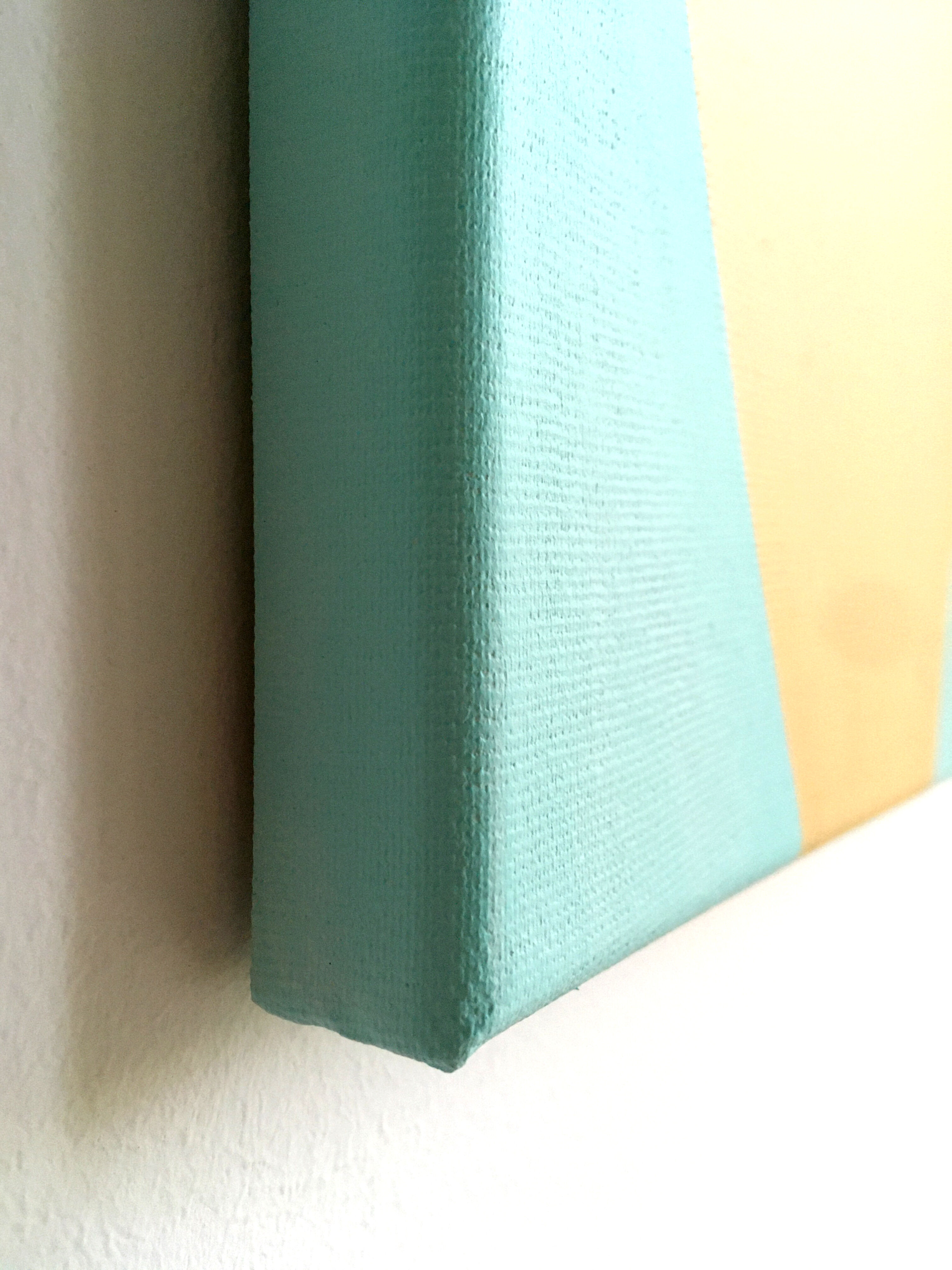 Picture "Snowdrop on light turquoise blue" (2025)