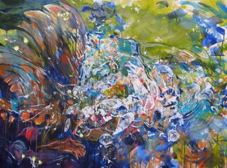 Bild "Wildes Wasser 3" (2019)