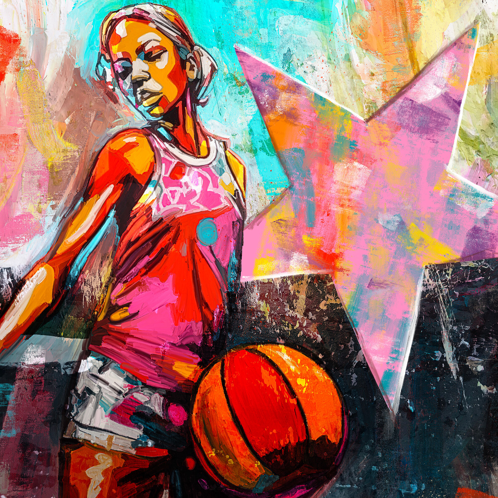 Bild "Basketball Girl" (2023)