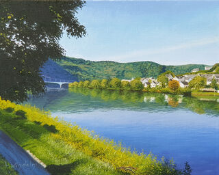 Picture "Moselle landscape near Zell" (2023)