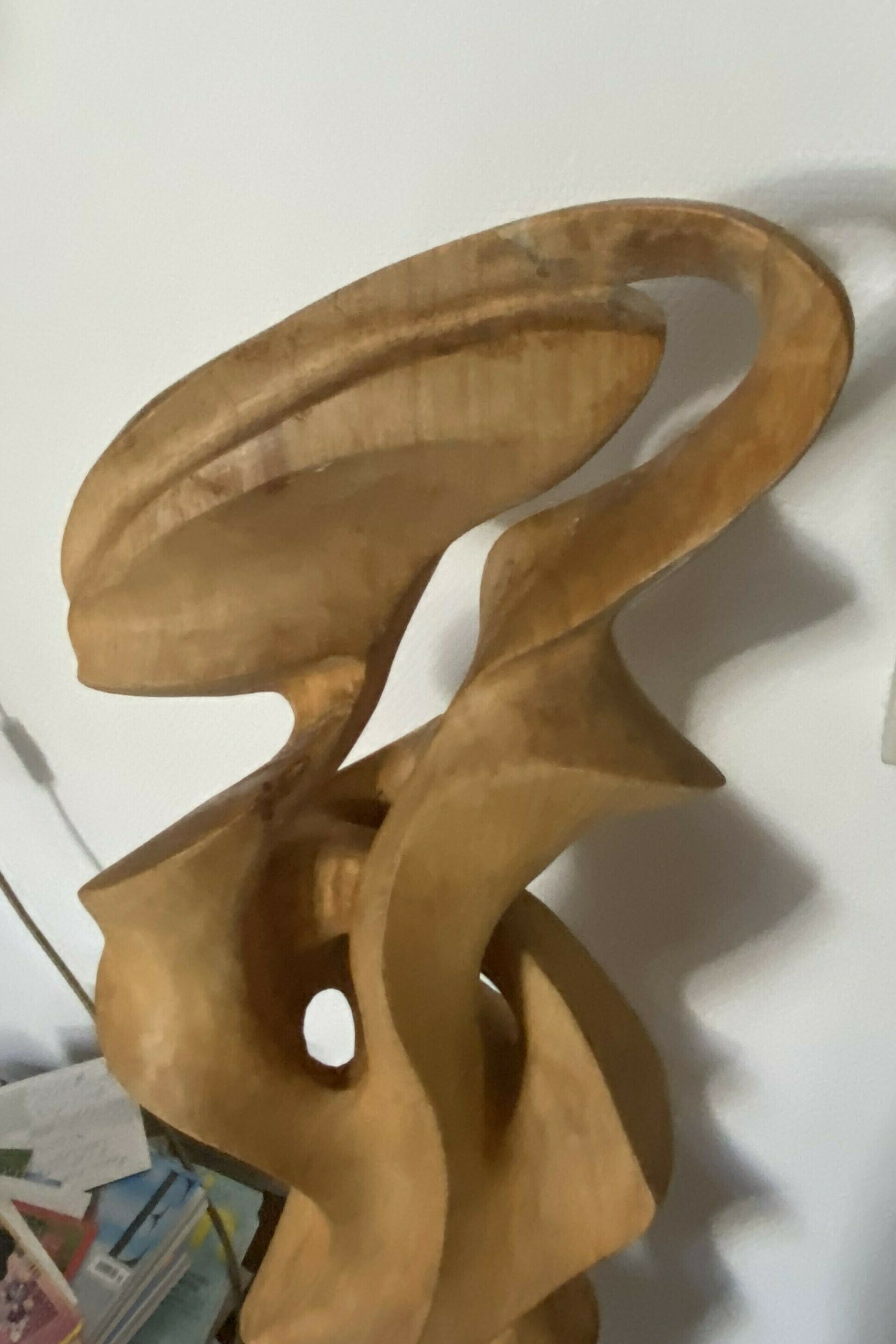 Sculpture "Conversation with the birch tree" (2017)
