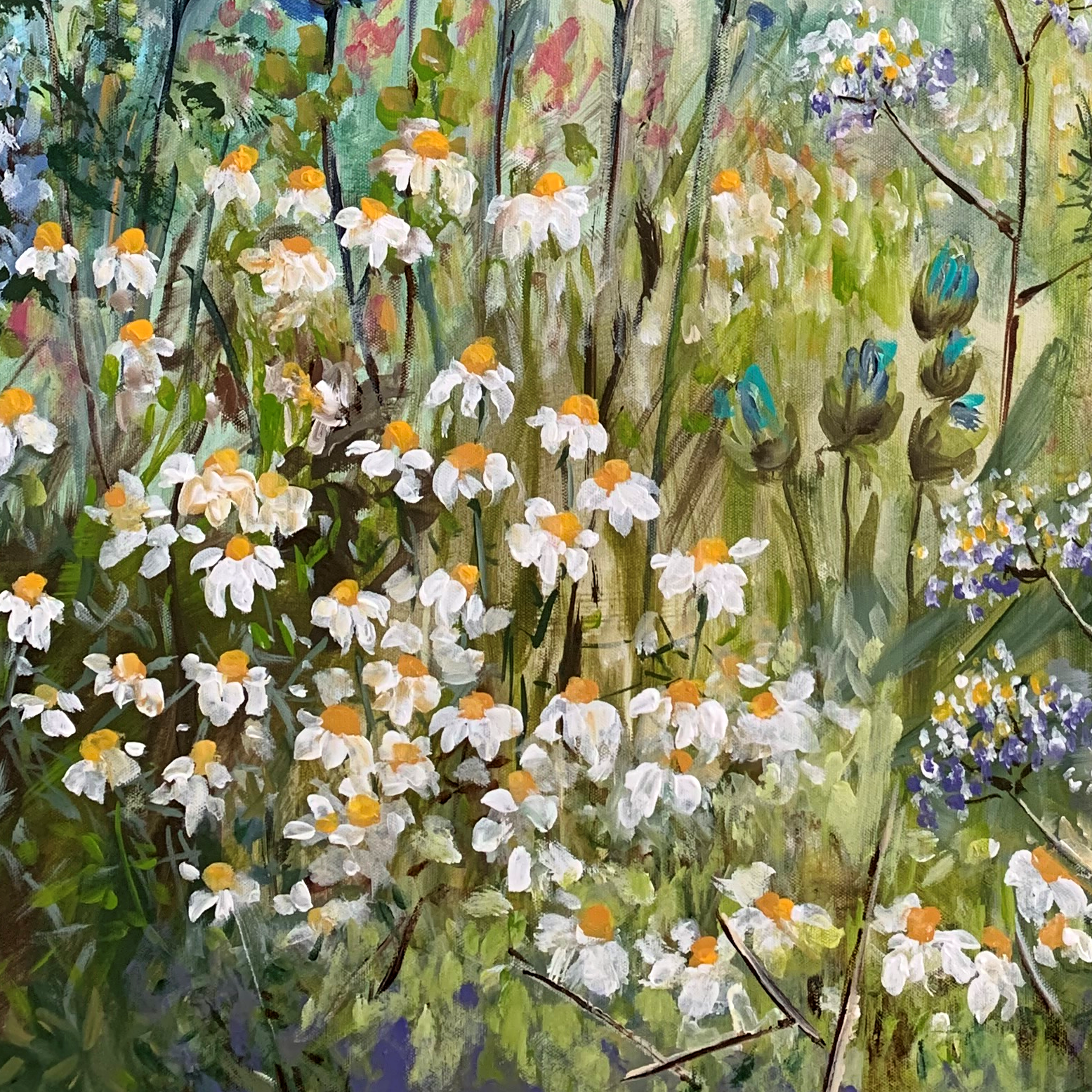 Bild "Flowers meadow" (2021)