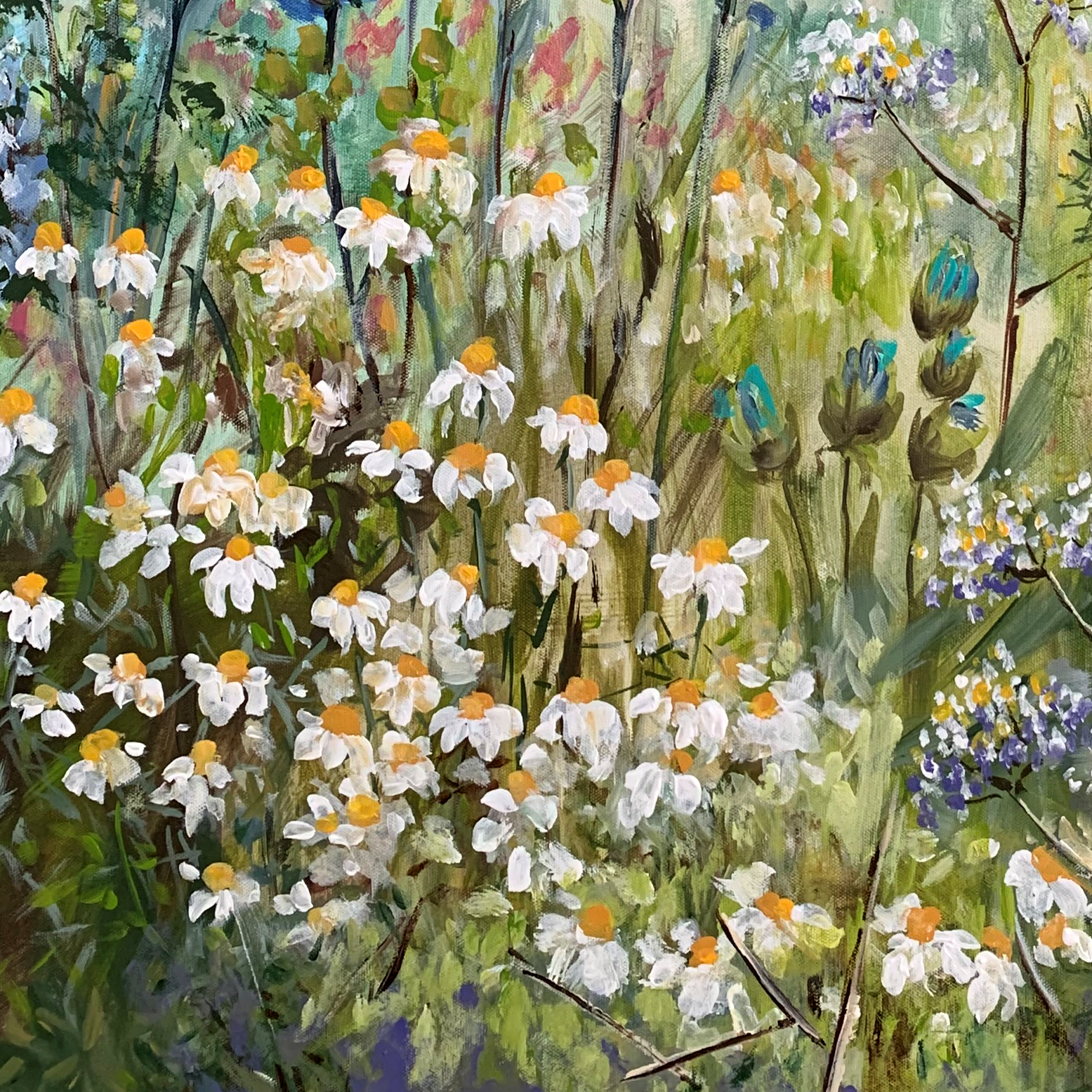 Picture "Flowers meadow" (2021)