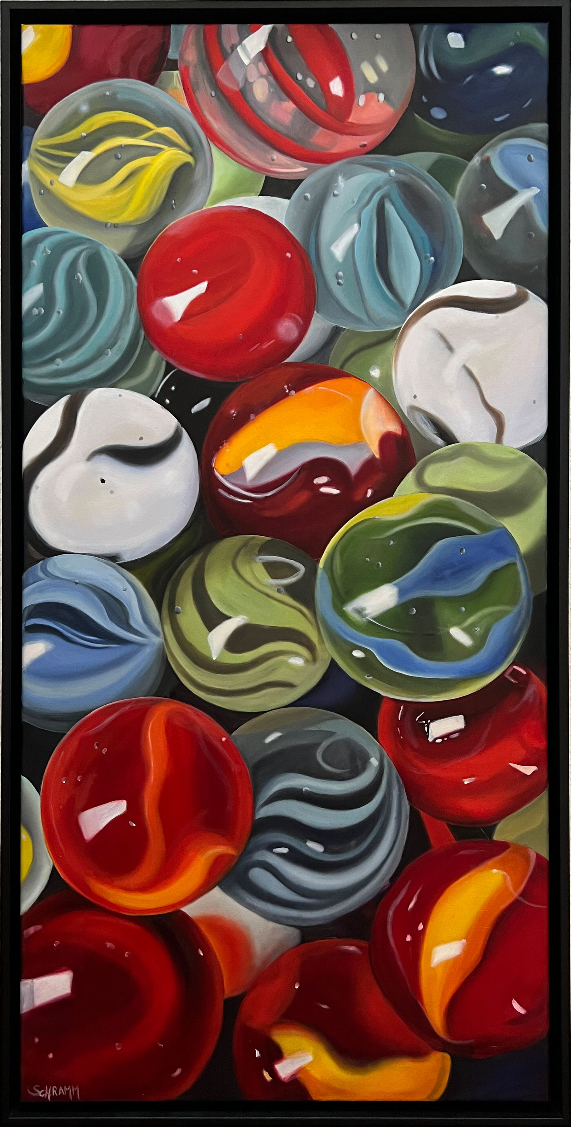 Picture "Marbles II" | Marbles (serial no. 230401)" (2023)