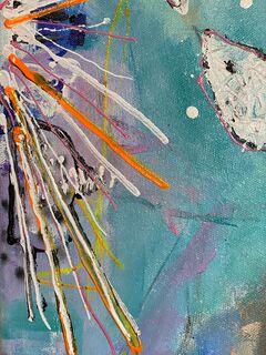 Picture "Fishes In Love No.5 (framed)" (2023)