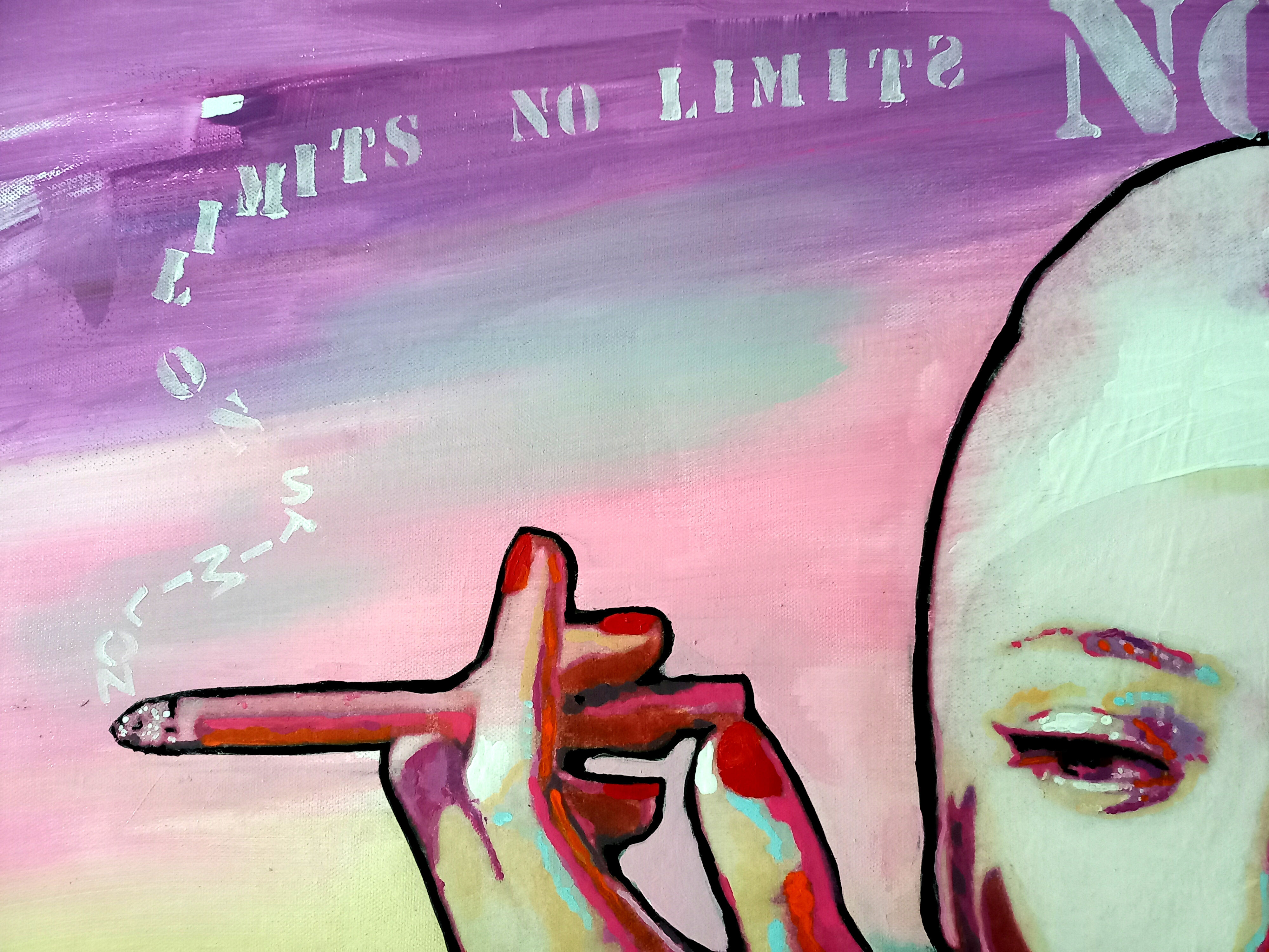 Picture "The bather XIV - no limits!" (2024)