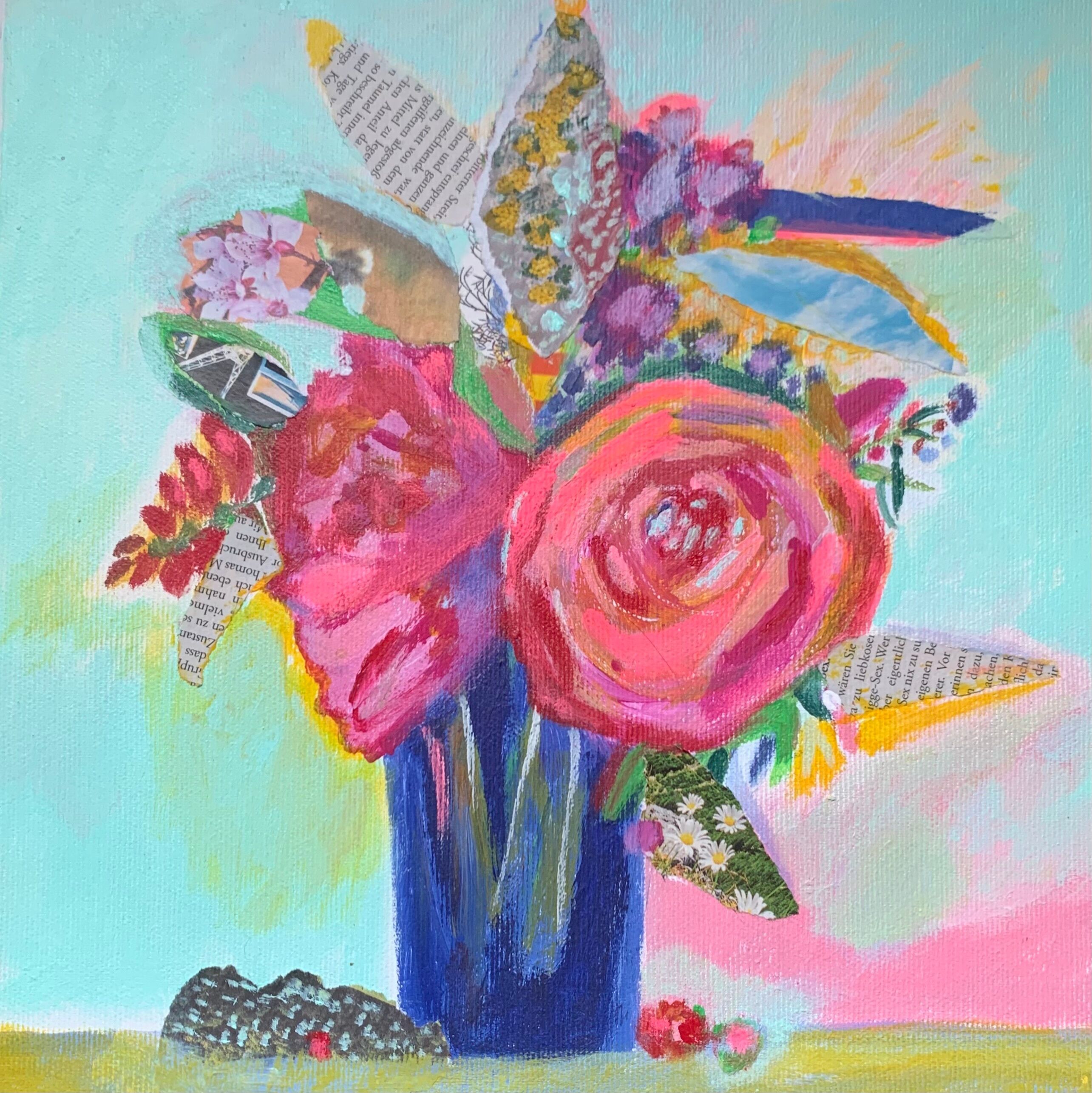 Picture "Colorful flowers" (2024)