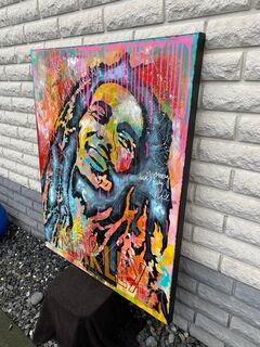 Picture "money can't buy life - Bob Marley" (2022)