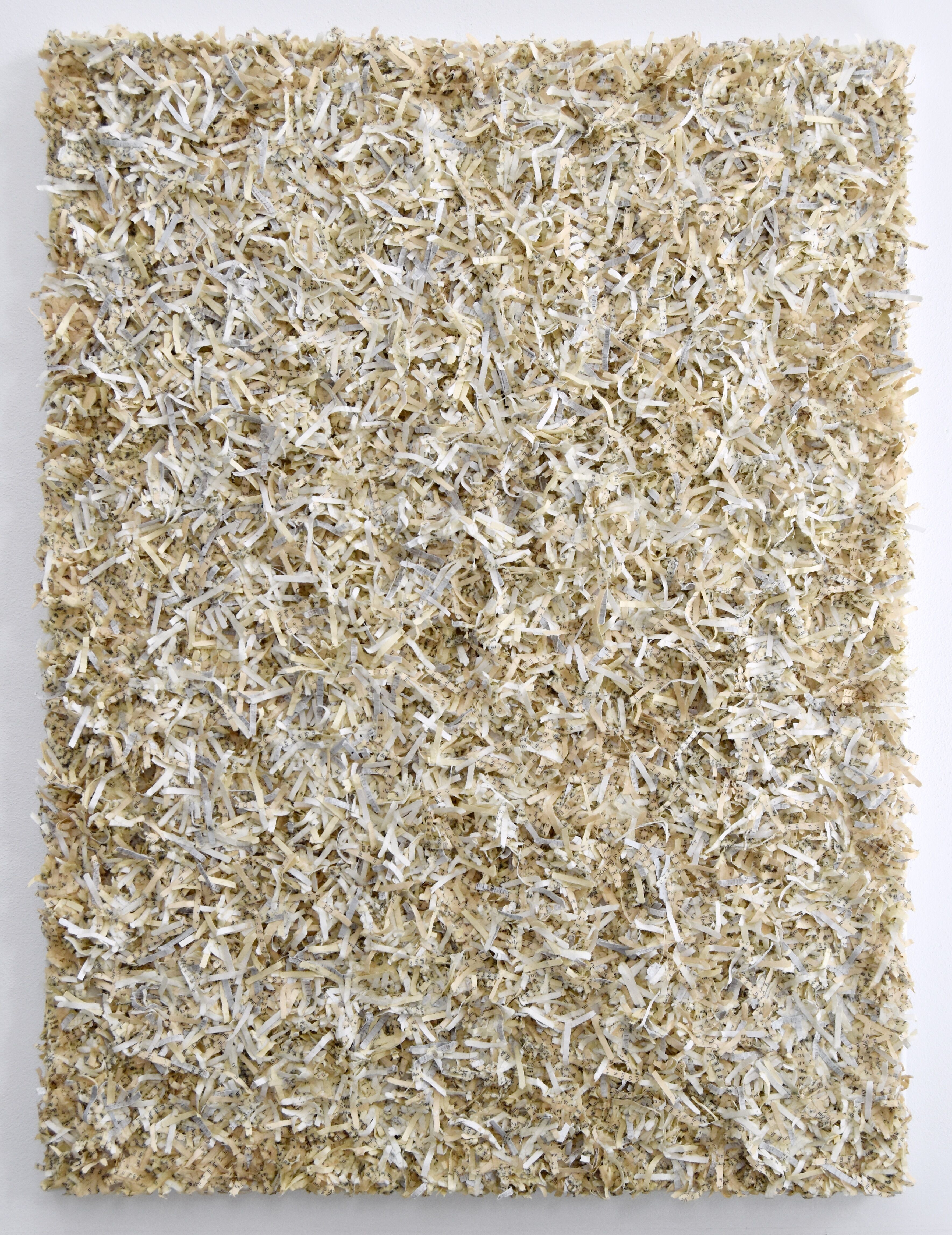 Sculpture "Literary Paperwork "H.F" (2021)