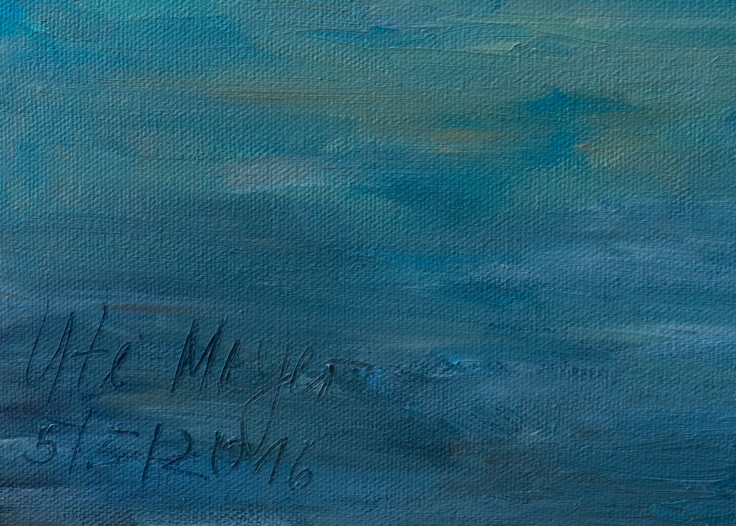 Picture "Mølledamsvej / Ærø/ Baltic Sea" (2016)