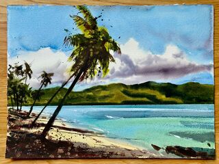 Bild "Karibikstrand" (2024)