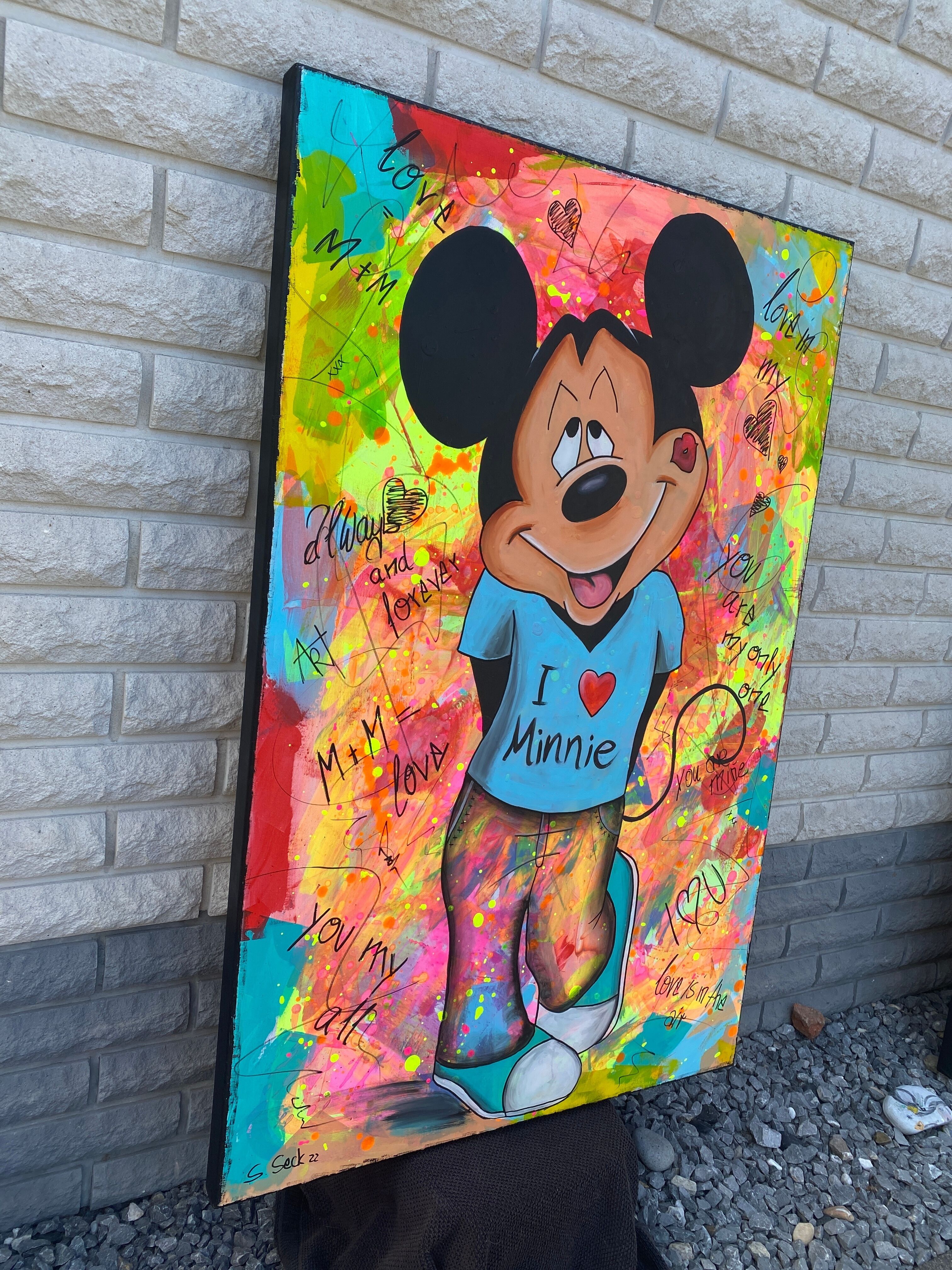 Bild "Mickey loves Minni" (2022)