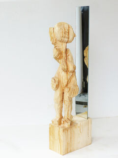 Skulptur "Akt vor dem Spiegel I" (2022)