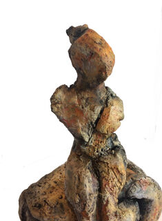 Skulptur "Wartende II" (2023)