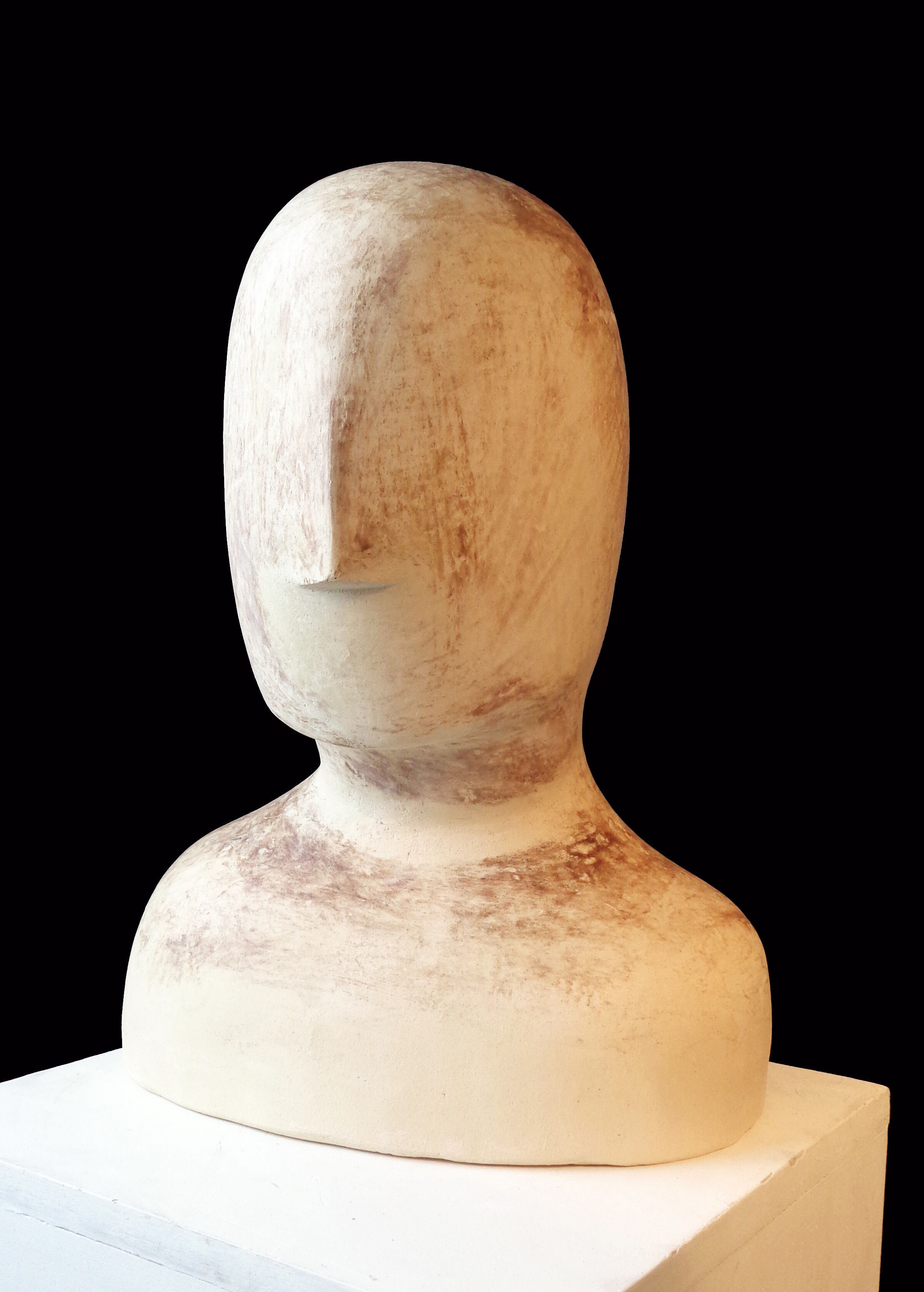 Skulptur "SCHÖPFER Γ (Gamma): Wir haben keine individuelle Seele" (2023)
