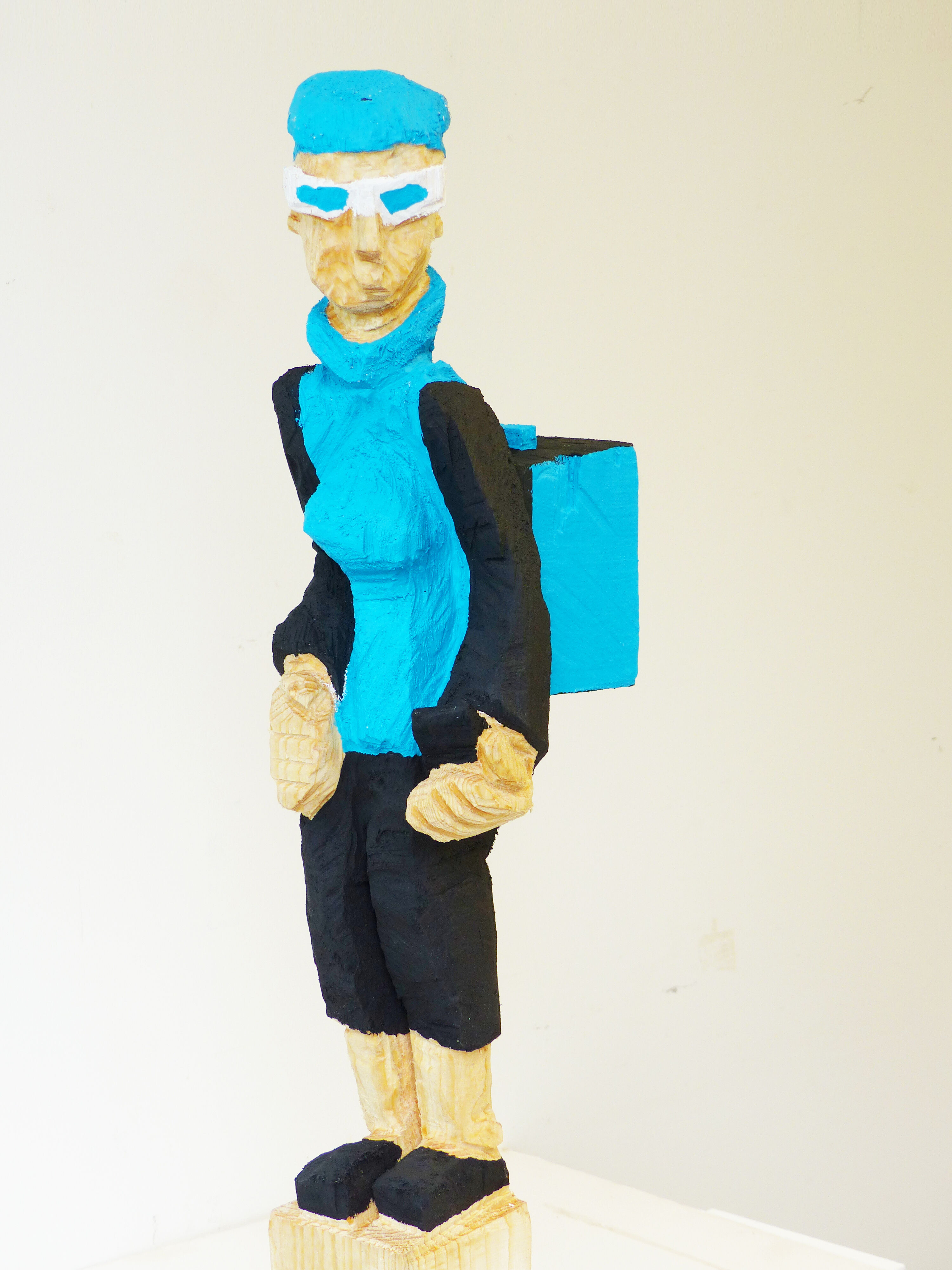 Sculpture "Delivery service I" (2022)