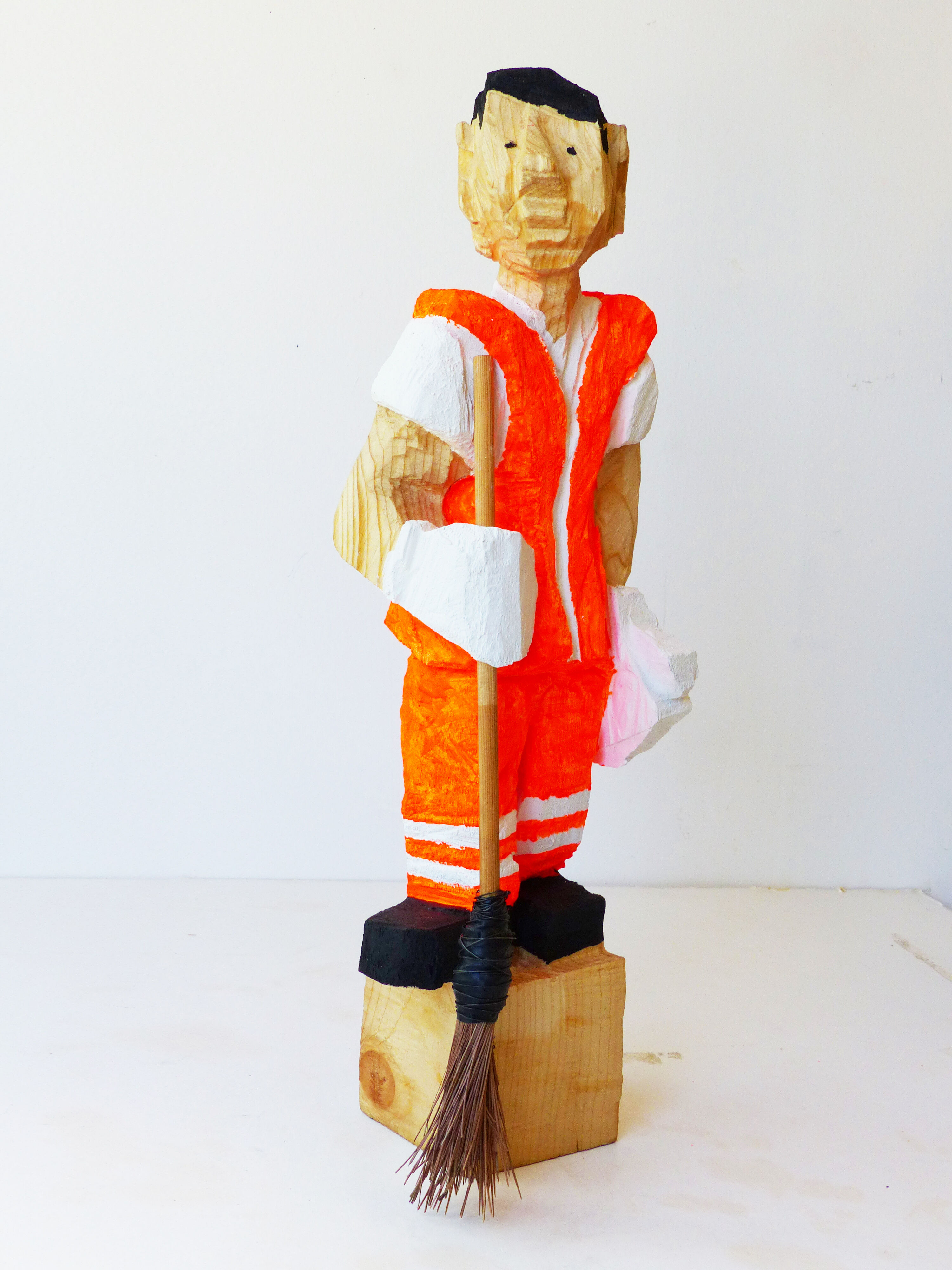 Sculpture "Street sweeper I" (2022)