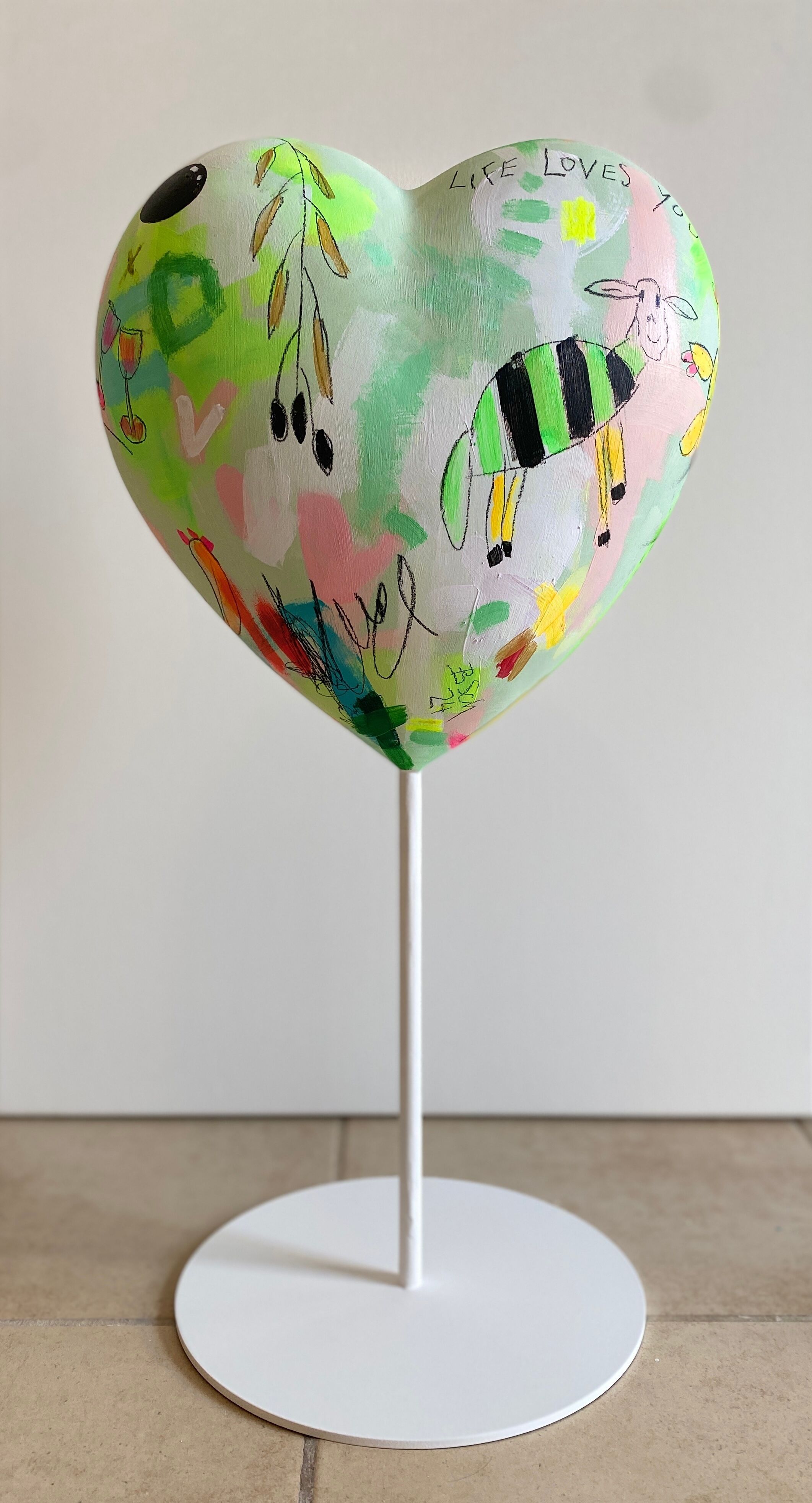 Sculpture "Life Loves You No.11" (2024)