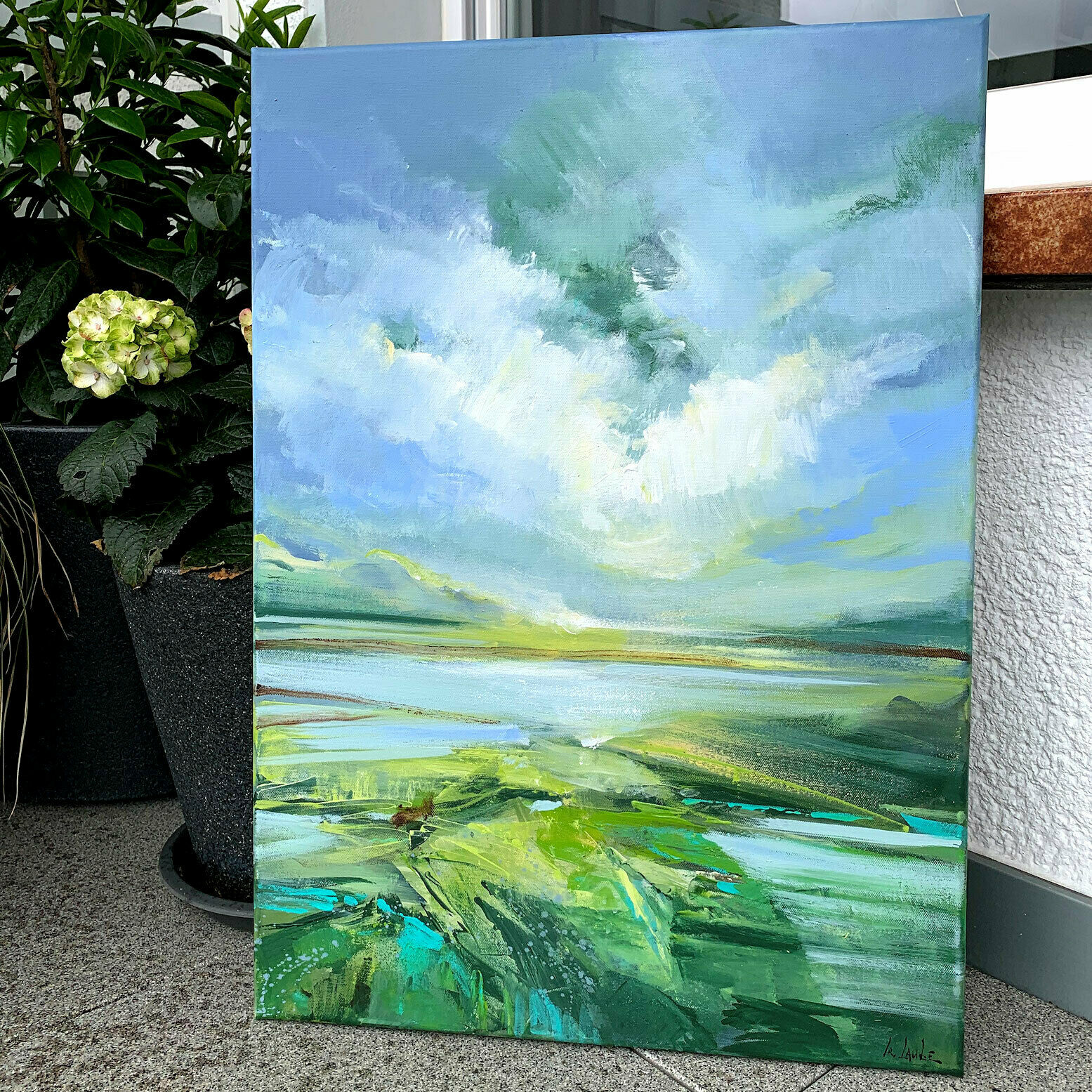 Bild "Summer green II" (2021)