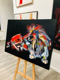 Picture "Lion abstract" (2017)