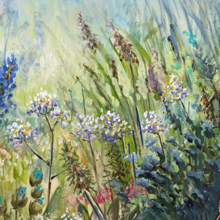 Bild "Flowers meadow" (2021)