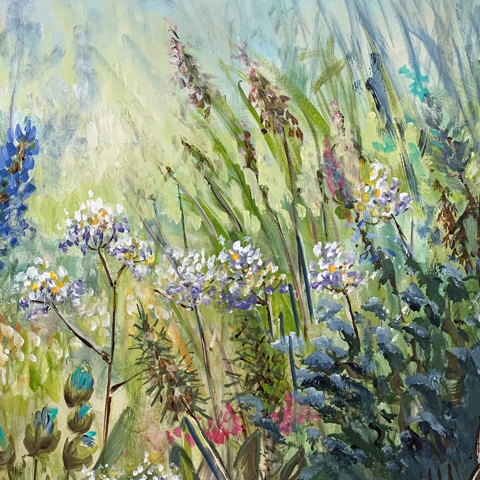 Picture "Flowers meadow" (2021)