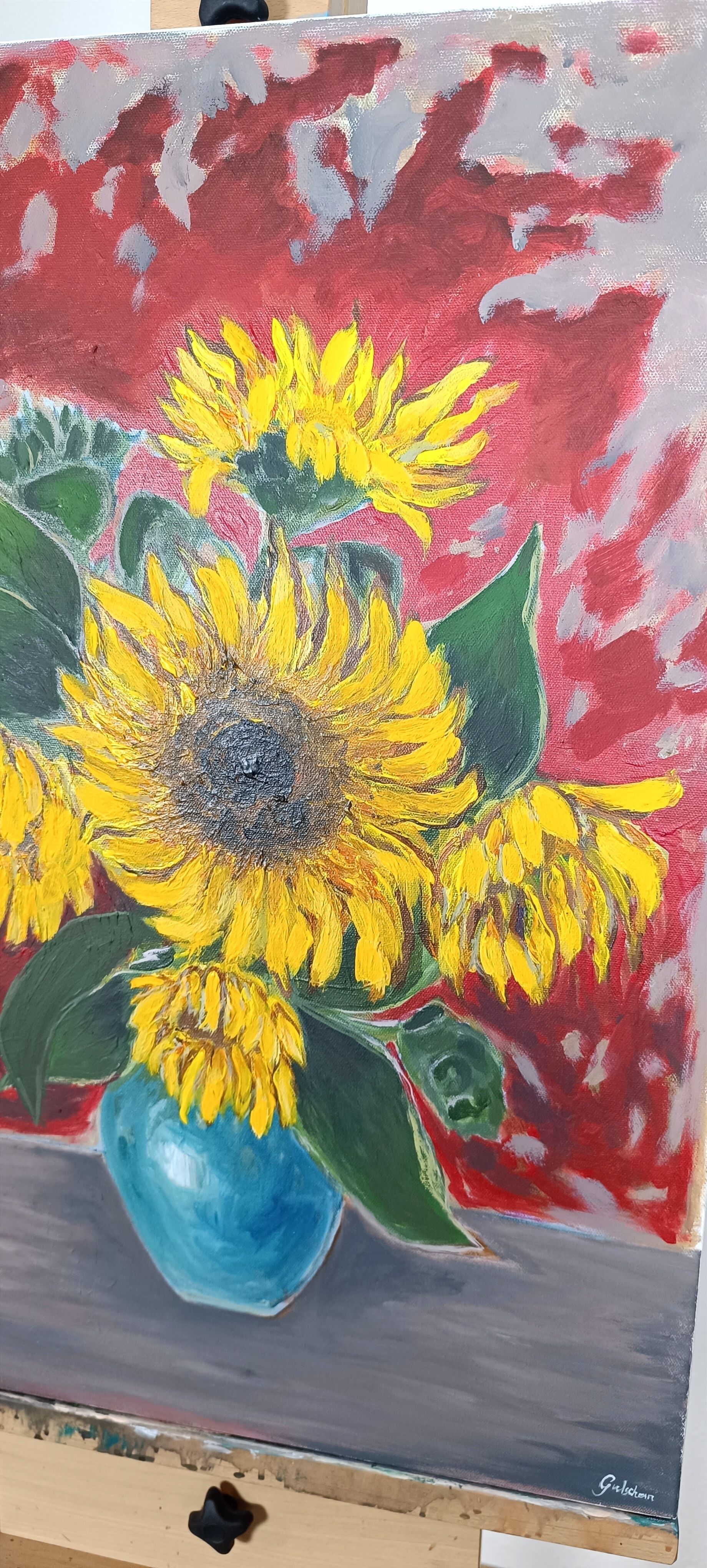 Picture "The sunflowers" (2023)