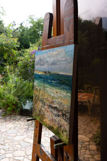 Picture "Sunny afternoon / Baltic Sea / Ærø / Borgnæs" (2023)