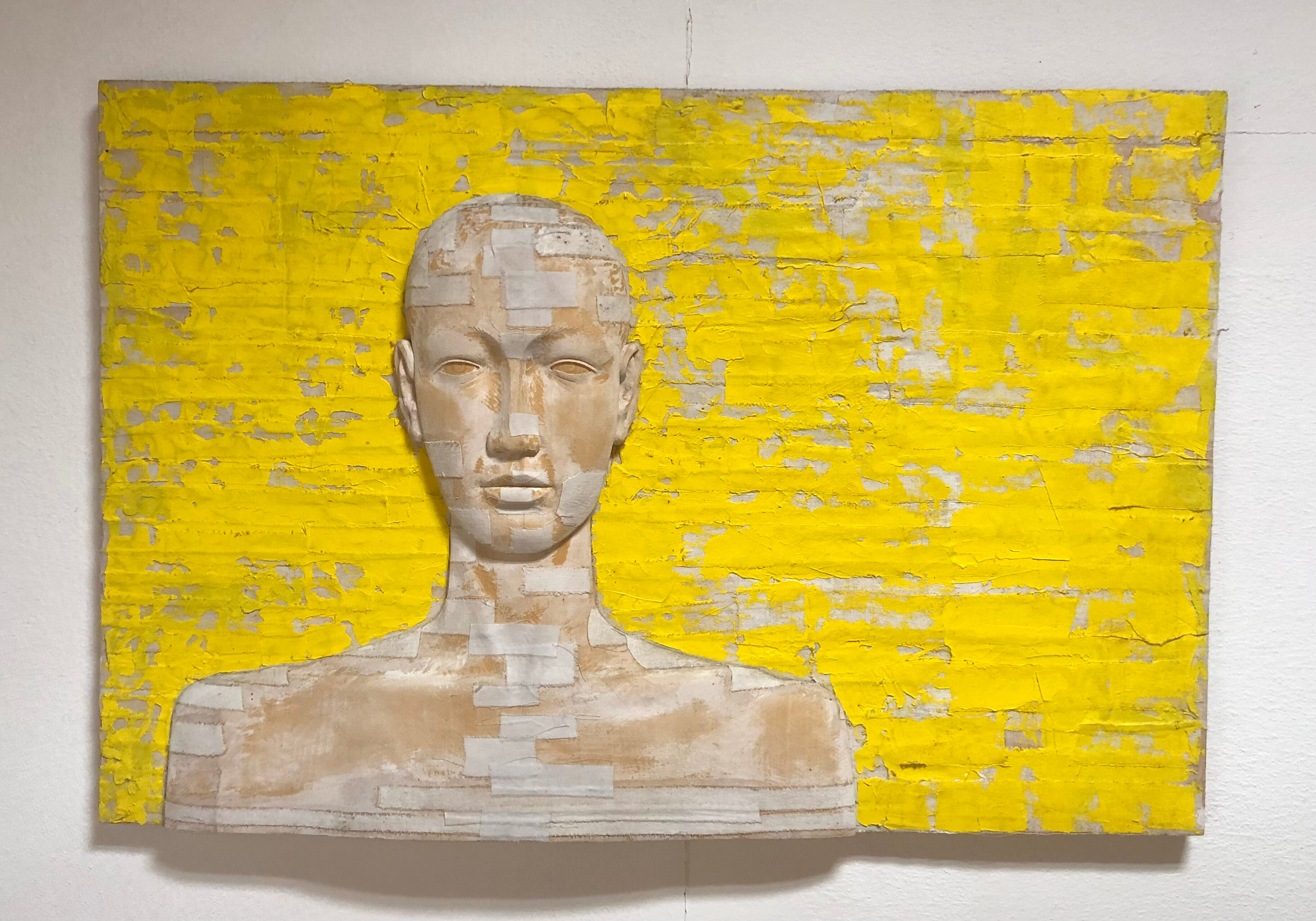 Skulptur "Traum in gelb" (2018)