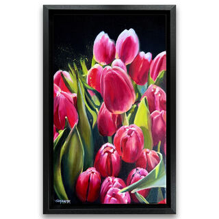 Bild "Tulpen | Red Tulips  (Werk-Nr. 230301)" (2023)