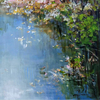Picture "Forest Lake II" (2024)