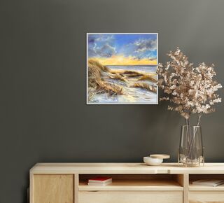 Picture "North Sea - Dunes & Sea (#240304)" (2024)