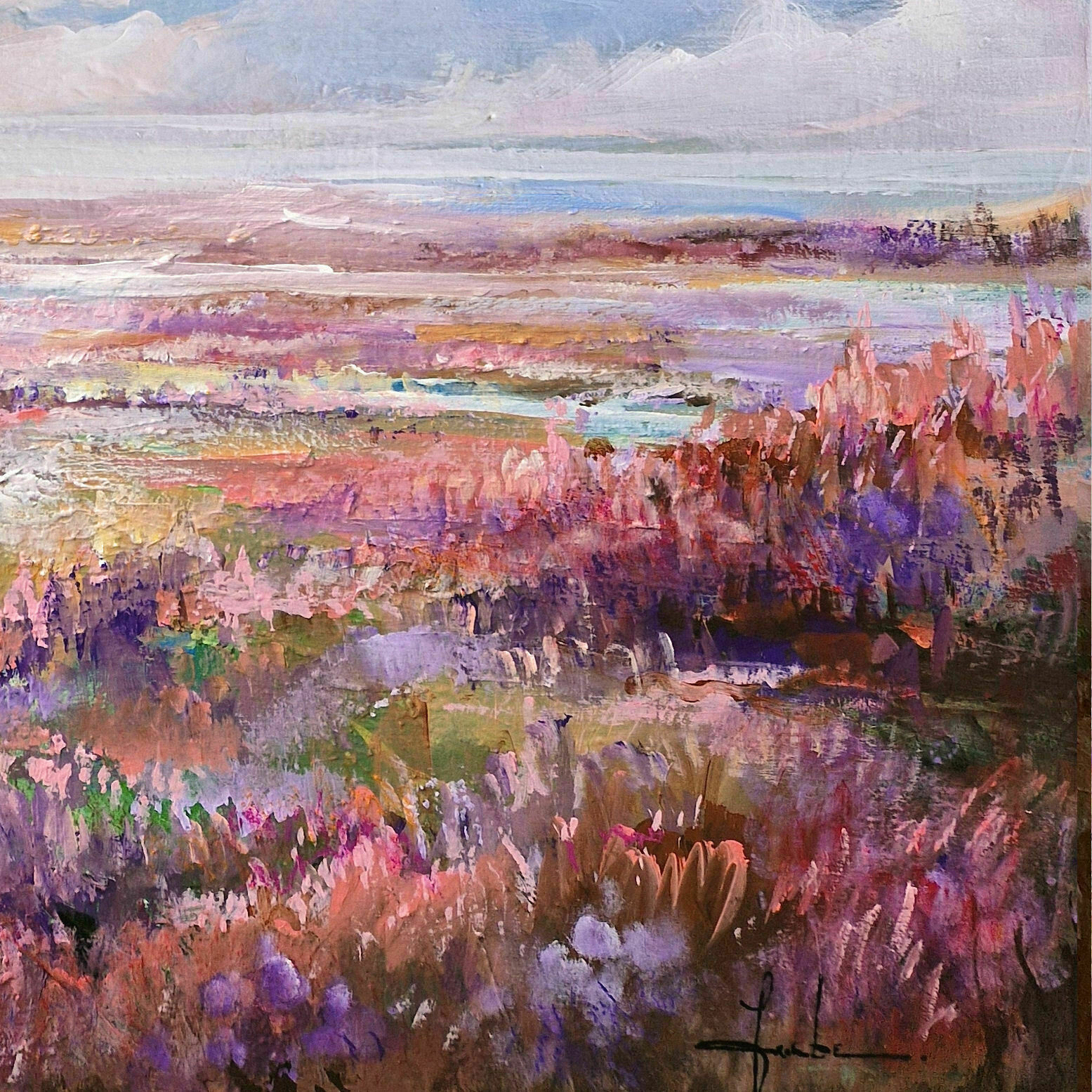 Bild "Sky Over Blossoms" (2025)