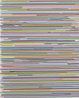 Picture "Colorful stripes #6" (2019)