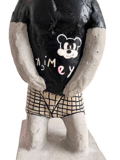 Sculpture "Mickey, the superhero" (2024)
