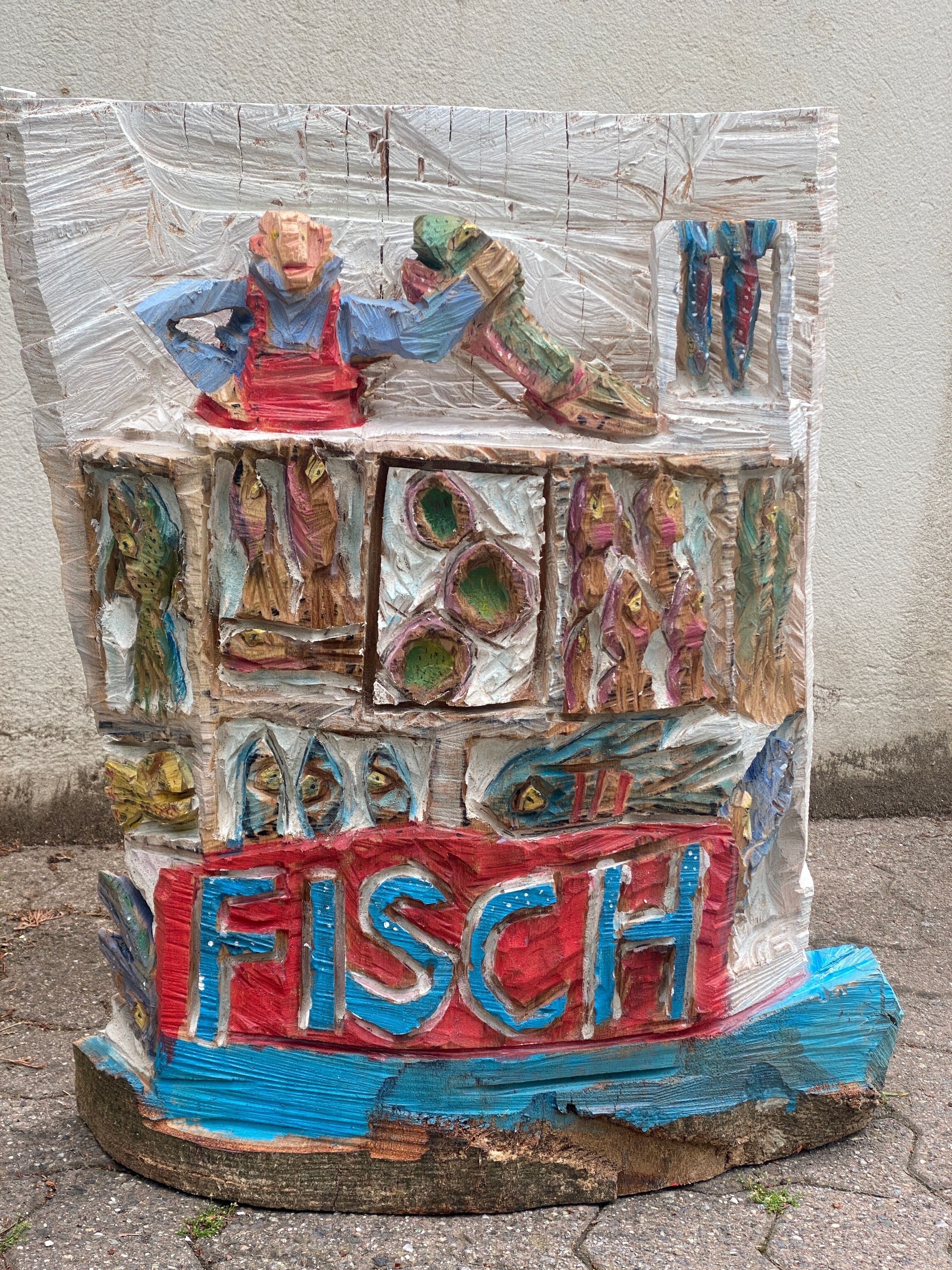 Skulptur "Fisch" (2022)
